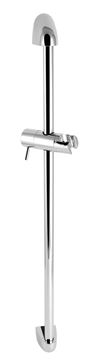 NOVASERVIS sprchová tyč 660 mm s držákem ruční sprchy, chrom