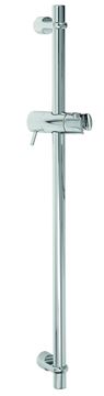 NOVASERVIS sprchová tyč 600 mm s držákem ruční sprchy, chrom