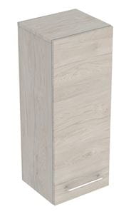 GEBERIT SELNOVA SQUARE nízká skříňka 33x29,7x85 cm, 1 dvířka, světlý ořech hickory