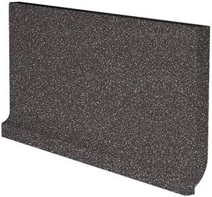 RAKO TAURUS GRANIT sokl s požlábkem 8x20 cm, černá