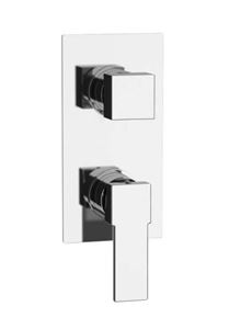 SANJET QUADRO podomítková baterie, pro 3 spotřebiče, s tělesem, chrom