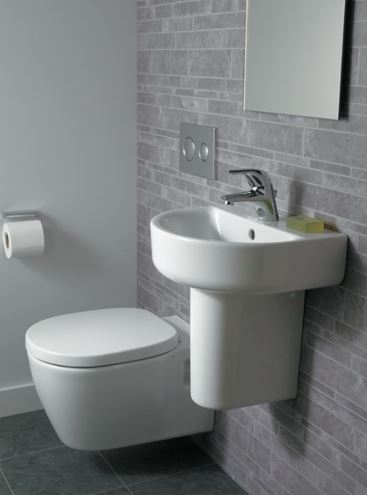 CONCEPT CUBE závěsné WC, alpská bílá E785001 Obrázek - fotka