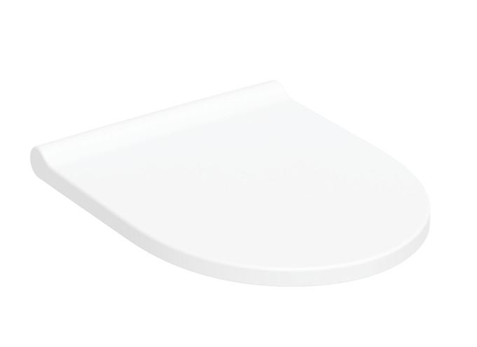 GEBERIT ACANTO WC sedátko, Soft-Closing, lesklá bílá 502.719.01.1 Obrázek - Hlavní obrázek