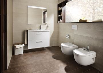 ROCA MERIDIAN závěsné WC, Rimless splachování A34624L000 Obrázek - fotka