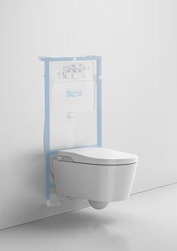 ROCA INSPIRA IN WASH závěsné WC s bidetovým sedátkem, SoftClose, Rimless, s ovládáním A803060001 Obrázek - fotka