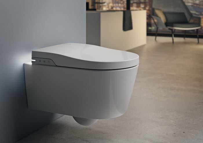 ROCA INSPIRA IN WASH závěsné WC s bidetovým sedátkem, SoftClose, Rimless, s ovládáním A803060001 Obrázek - fotka