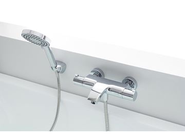 RAVAK 610.00 nástěnný držák ruční sprchy, chrom X07P010 Obrázek - fotka