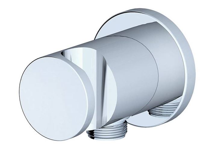 RAVAK 706.00 držák ruční sprchy s připojením na vodu, chrom X07P206 Obrázek - Hlavní obrázek