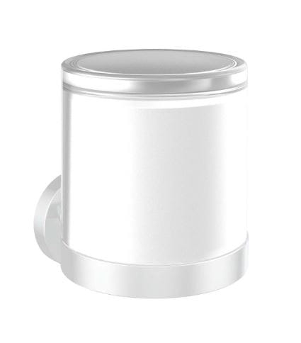 EMCO ROUND dávkovač tekutého mýdla 155 ml, se senzorem, nástěnný, sklo, bílá 432113903 Obrázek - Hlavní obrázek
