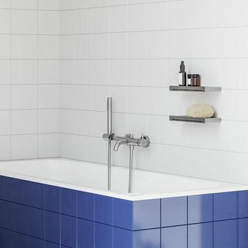 RAVAK CHROME 611.00 nástěnný otočný držák ruční sprchy, chrom X07P011 Obrázek - fotka