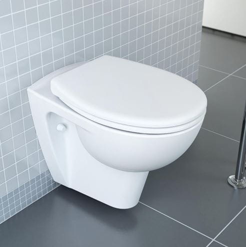 CONCEPT 100 bezbariérové závěsné WC, alpská bílá 5812B003-0075 Obrázek - fotka