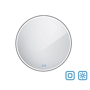 NIMCO ZP 28000 zrcadlo 80 cm, s osvětlením, s regulací stmívání a teploty světla, se dvěma senzory