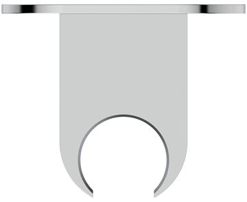 IDEAL STANDARD IDEALRAIN PRO nástěnný držák ruční sprchy, chrom B9846AA Obrázek - fotka