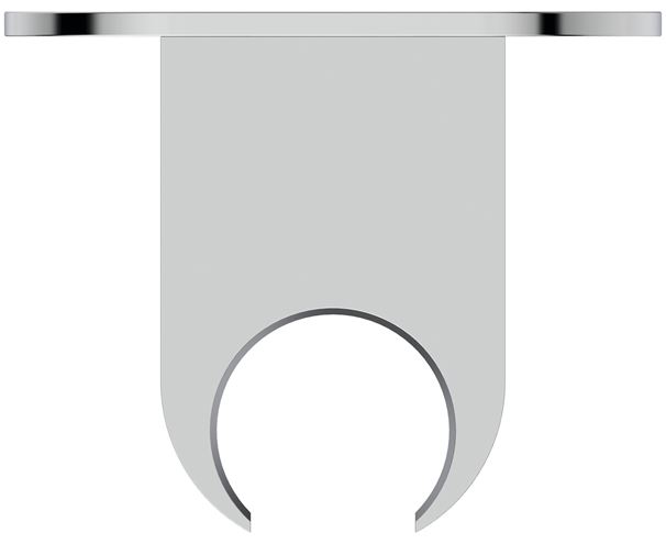 IDEAL STANDARD IDEALRAIN PRO nástěnný držák ruční sprchy, chrom B9846AA Obrázek - fotka