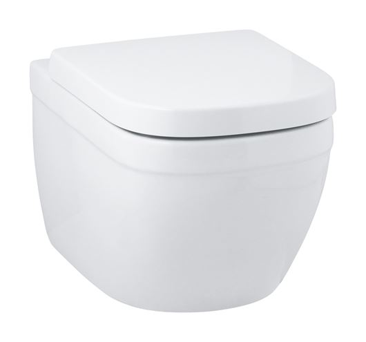 GROHE EURO CERAMIC závěsné WC, Rimless, Triple Vortex splachování, alpská bílá 39328000 Obrázek - fotka