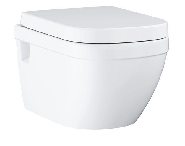 GROHE EURO CERAMIC závěsné WC, Rimless splachování, alpská bílá 39538000 Obrázek - fotka