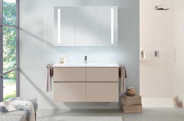 VILLEROY & BOCH VERITY EXCLUSIVE umyvadlo 130 cm, se 2 otvory pro baterie a přepadem, alpská bílá 5A30D401 Obrázek - fotka
