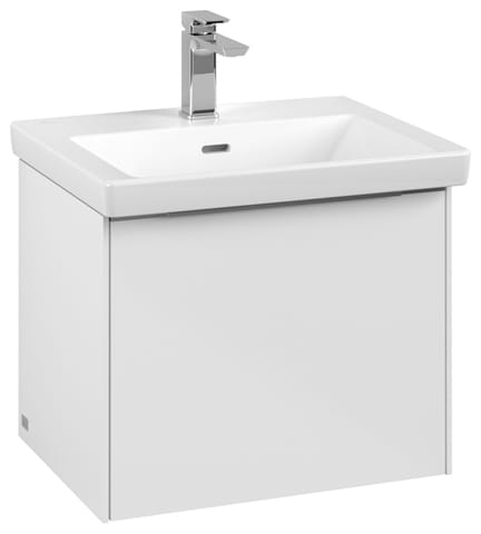 VILLEROY & BOCH VERITY EXCLUSIVE umyvadlo 65 cm, s otvorem pro baterii a přepadem, CeramicPlus, alpská bílá 5A3065R1 Obrázek - fotka