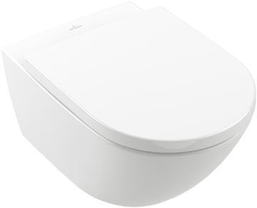 VILLEROY & BOCH VERITY EXCLUSIVE závěsné WC, se SoftClosing sedátkem, TwistFlush splachování, alpská bílá