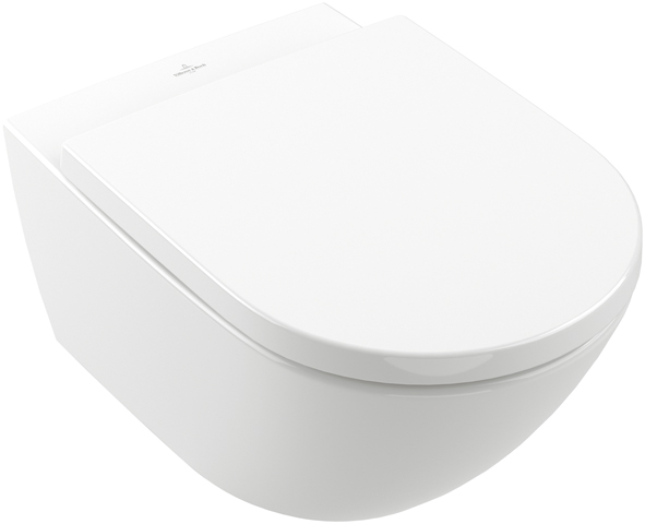 VILLEROY & BOCH VERITY EXCLUSIVE závěsné WC, se SoftClosing sedátkem, TwistFlush splachování, alpská bílá 4673TS01 Obrázek - Hlavní obrázek