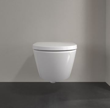 VILLEROY & BOCH VERITY EXCLUSIVE závěsné WC, se SoftClosing sedátkem, TwistFlush splachování, alpská bílá 4673TS01 Obrázek - fotka