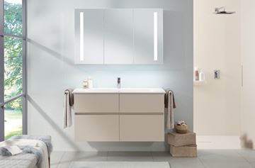 VILLEROY & BOCH VERITY EXCLUSIVE skříňka pod umyvadlo 127,2x47,8x57,6 cm, 4 zásuvky, Brilliant White C25800VE Obrázek - fotka