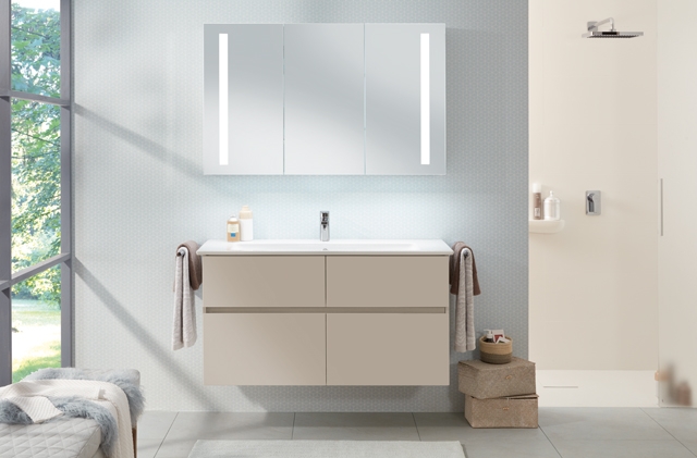 VILLEROY & BOCH VERITY EXCLUSIVE skříňka pod umyvadlo 127,2x47,8x57,6 cm, 4 zásuvky, Stone Oak C25800RK Obrázek - fotka