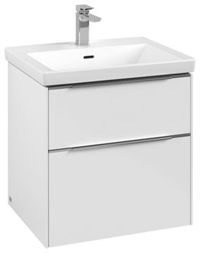 VILLEROY & BOCH VERITY EXCLUSIVE skříňka pod umyvadlo 97,3x47,8x57,6 cm, 2 zásuvky, Brilliant White C25900VE Obrázek - fotka