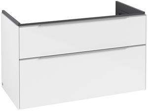 VILLEROY & BOCH VERITY EXCLUSIVE skříňka pod umyvadlo 97,3x47,8x57,6 cm, 2 zásuvky, Brilliant White