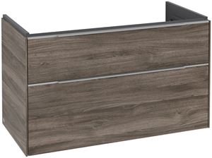 VILLEROY & BOCH VERITY EXCLUSIVE skříňka pod umyvadlo 97,3x47,8x57,6 cm, 2 zásuvky, Stone Oak