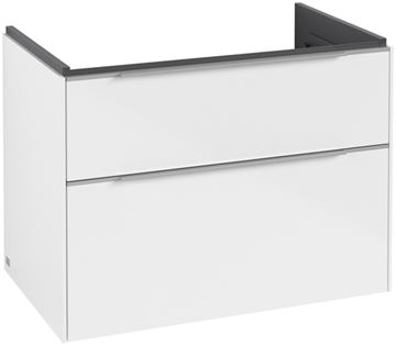 VILLEROY & BOCH VERITY EXCLUSIVE skříňka pod umyvadlo 77,2x47,8x57,6 cm, 2 zásuvky, Brilliant White