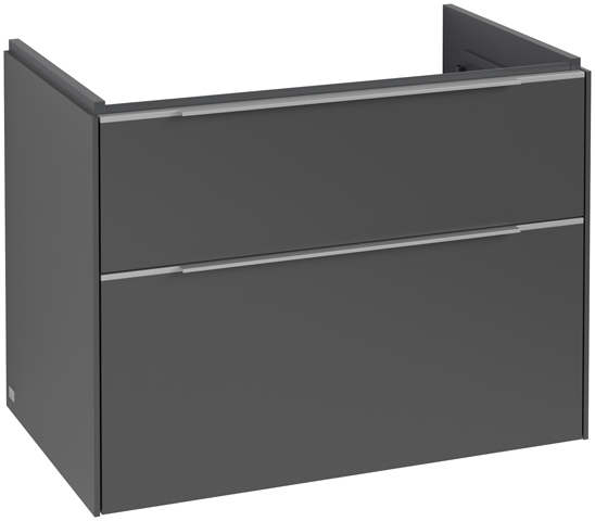 VILLEROY & BOCH VERITY EXCLUSIVE skříňka pod umyvadlo 77,2x47,8x57,6 cm, 2 zásuvky, Graphite C26000VR Obrázek - Hlavní obrázek