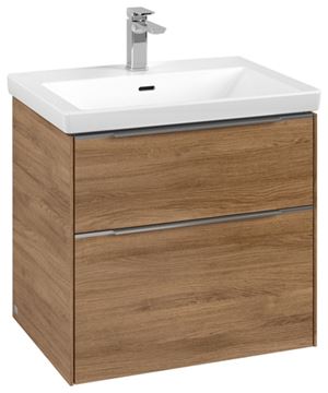 VILLEROY & BOCH VERITY EXCLUSIVE skříňka pod umyvadlo 77,2x47,8x57,6 cm, 2 zásuvky, Kansas Oak C26000RH Obrázek - fotka
