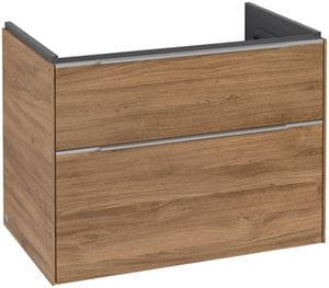 VILLEROY & BOCH VERITY EXCLUSIVE skříňka pod umyvadlo 77,2x47,8x57,6 cm, 2 zásuvky, Kansas Oak