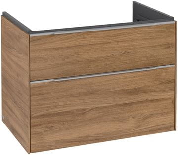 VILLEROY & BOCH VERITY EXCLUSIVE skříňka pod umyvadlo 77,2x47,8x57,6 cm, 2 zásuvky, Kansas Oak