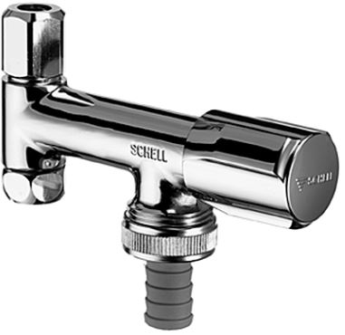 SCHELL COMFORT kombinovaný rohový ventil 1/2"x3/8"x3/4", chrom 033740699 Obrázek - Hlavní obrázek