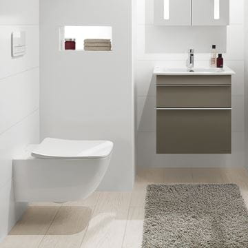 VILLEROY & BOCH VENTICELLO závěsné WC, DirectFlush splachování, alpská bílá 4611R001 Obrázek - fotka