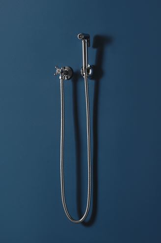 IDEAL STANDARD IDEALSPRAY bidetová sprška, s hadicí a držákem, chrom B0011AA Obrázek - fotka