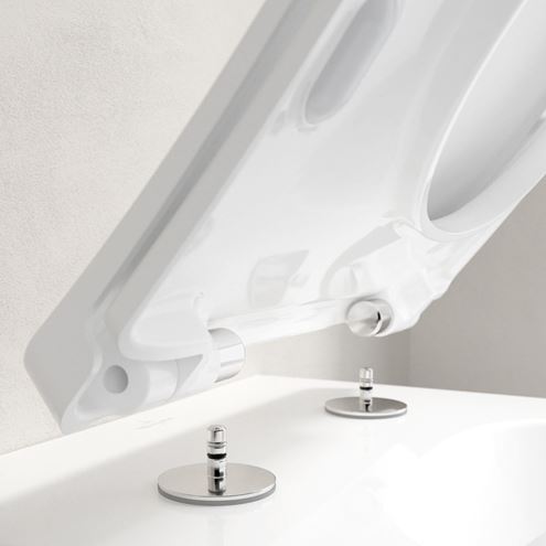 VILLEROY & BOCH VENTICELLO závěsné WC, se SoftClosing sedátkem, DirectFlush splachování, alpská bílá 4611RL01 Obrázek - fotka