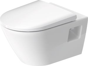 DURAVIT D-NEO závěsné WC, se SoftClose sedátkem, Rimless splachování