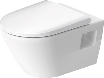 DURAVIT D-NEO závěsné WC, se SoftClose sedátkem, Rimless splachování