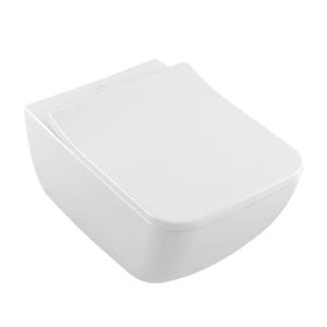 VILLEROY & BOCH VENTICELLO závěsné WC, se SoftClosing sedátkem, DirectFlush splachování, CeramicPlus, alpská bílá
