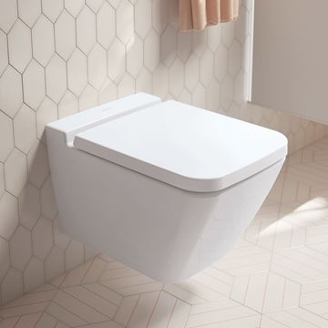 VILLEROY & BOCH FINION WC závěsné WC, DirectFlush splachování, CeramicPlus, alpská bílá 4664R0R1 Obrázek - fotka