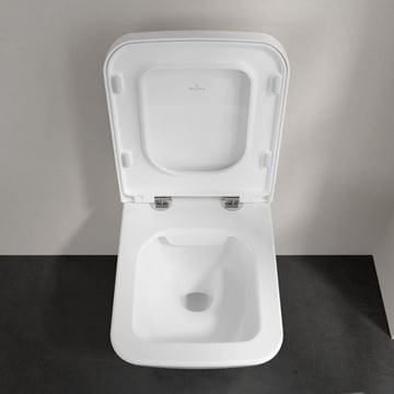 VILLEROY & BOCH FINION WC závěsné WC, DirectFlush splachování, CeramicPlus, alpská bílá 4664R0R1 Obrázek - fotka