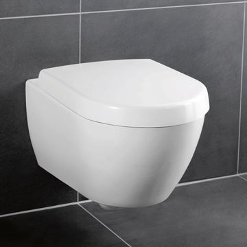 VILLEROY & BOCH SUBWAY 2.0 závěsné WC, CeramicPlus, alpská bílá 560010R1 Obrázek - fotka