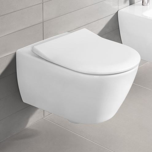 VILLEROY & BOCH SUBWAY 2.0 závěsné WC, CeramicPlus, alpská bílá 560010R1 Obrázek - fotka