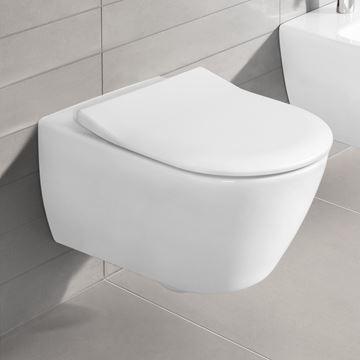 VILLEROY & BOCH SUBWAY 2.0 závěsné WC, CeramicPlus, alpská bílá 560010R1 Obrázek - fotka