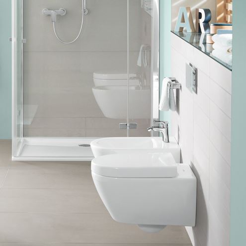 VILLEROY & BOCH SUBWAY 2.0 závěsné WC, CeramicPlus, alpská bílá 560010R1 Obrázek - fotka