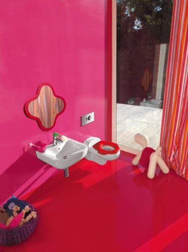 LAUFEN FLORAKIDS dětské závěsné WC H8200310000001 Obrázek - fotka