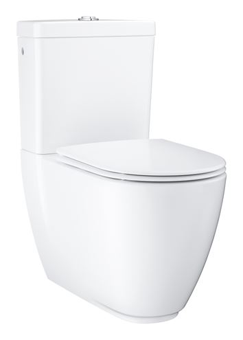 GROHE ESSENCE WC kombi mísa, Rimless splachování, vario odpad, alpská bílá 3957200H Obrázek - fotka